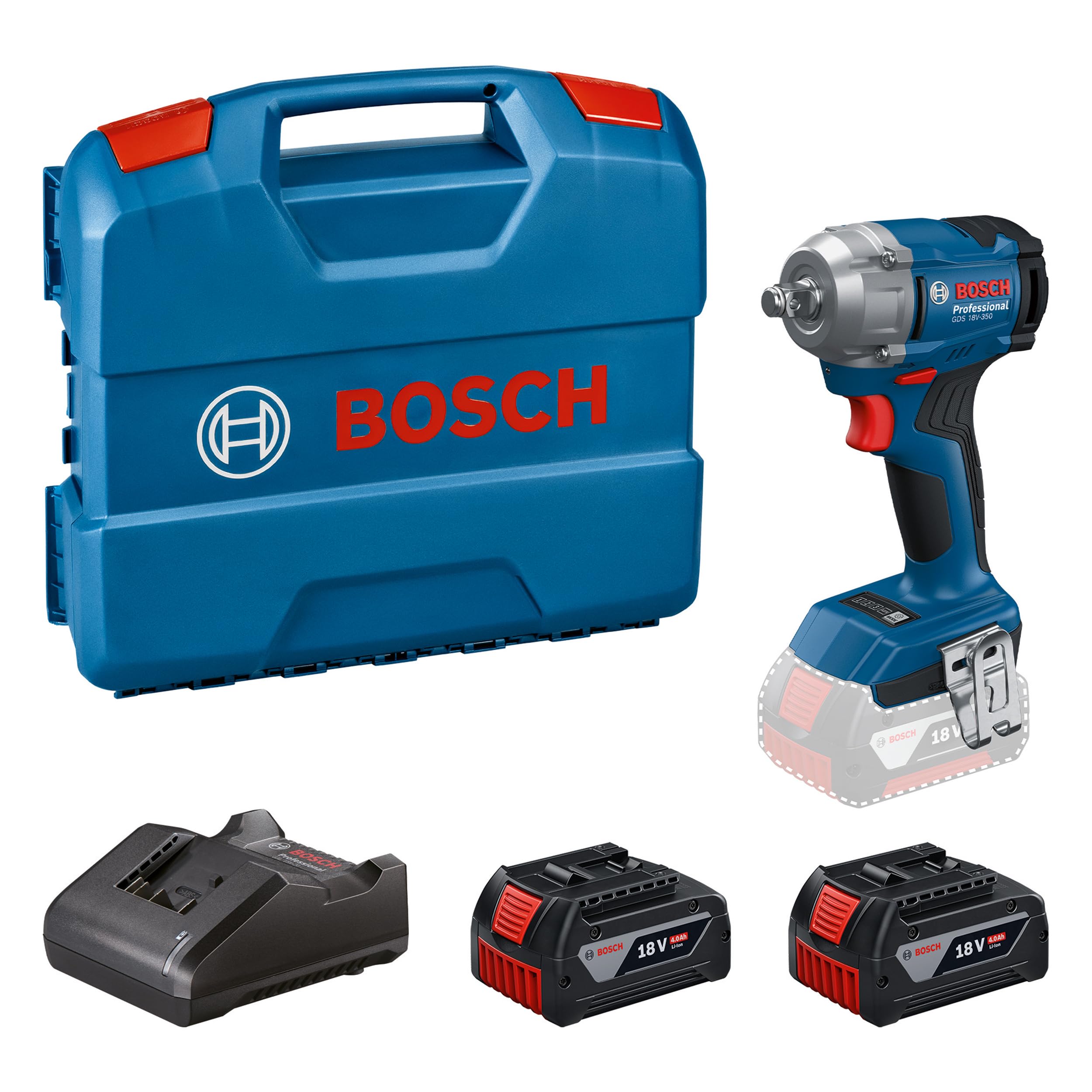 bosch-professional-18v-system-gds-18v-350-akku-drehschlagschrauber-set-bis-350-n image 1
