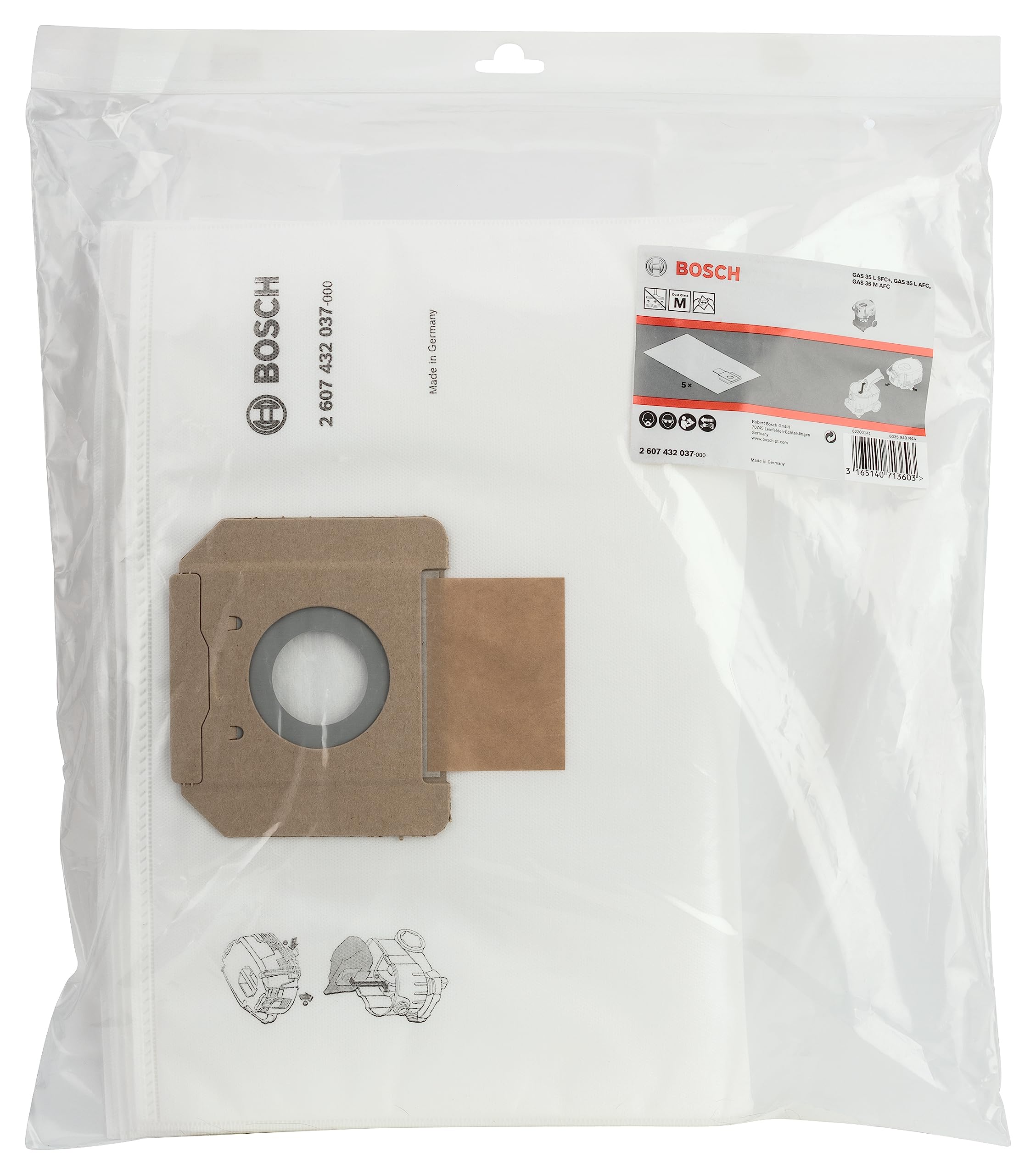 bosch-5er-pack-vliesfilterbeutel-f-r-bosch-professional-staubsauger-gas-35-l-afc image 1