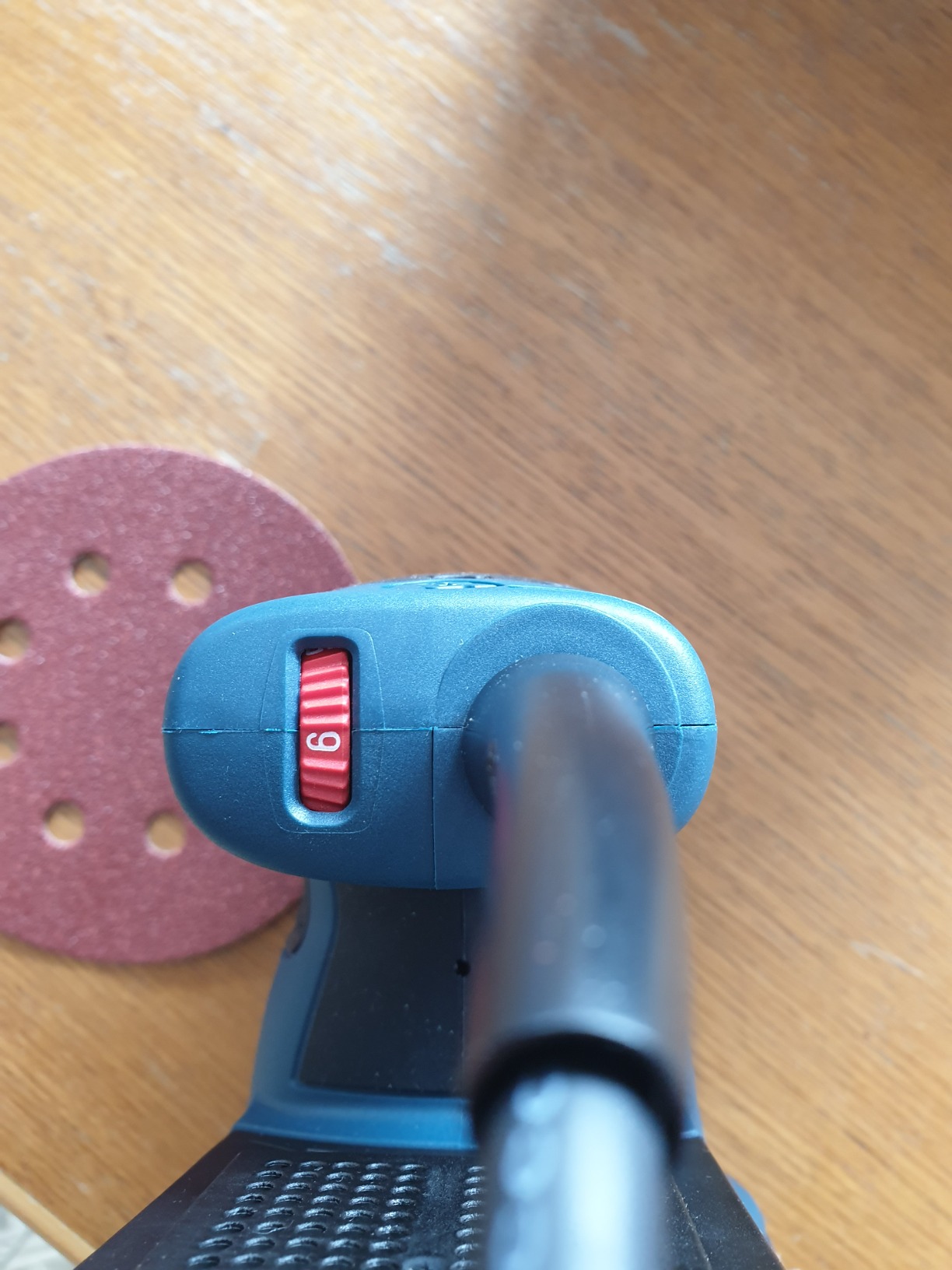 Schleifteller löste sich zu früh