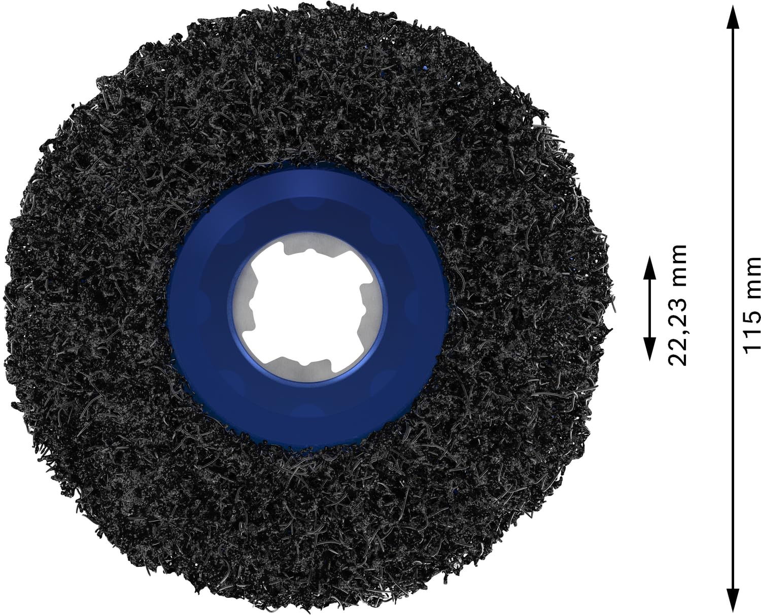 bosch-accessories-x-lock-reinigungsscheibe-n377-115-mm-f-r-metall-und-edelstahl- image 3