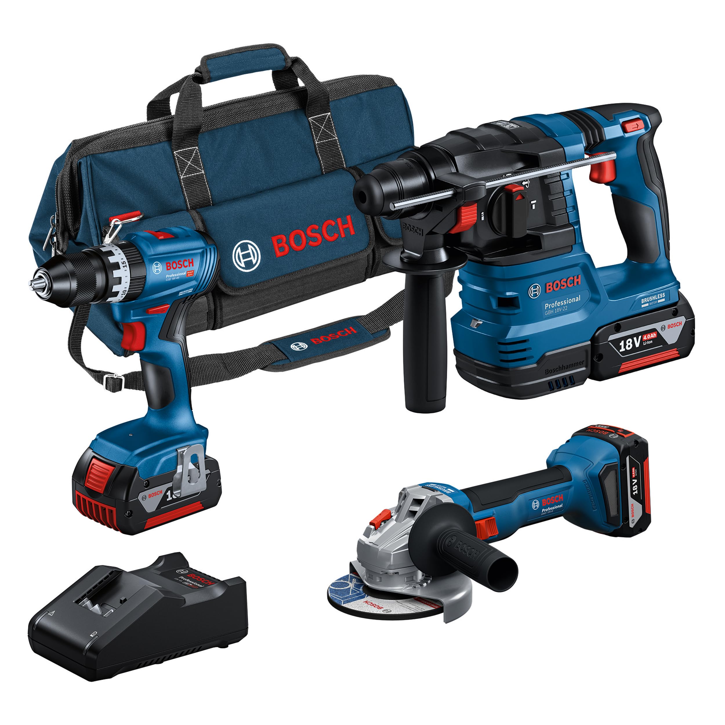 bosch-professional-18v-system-akku-combo-kit-gsb-18v-45-schlagbohrschrauber-gbh- image 1