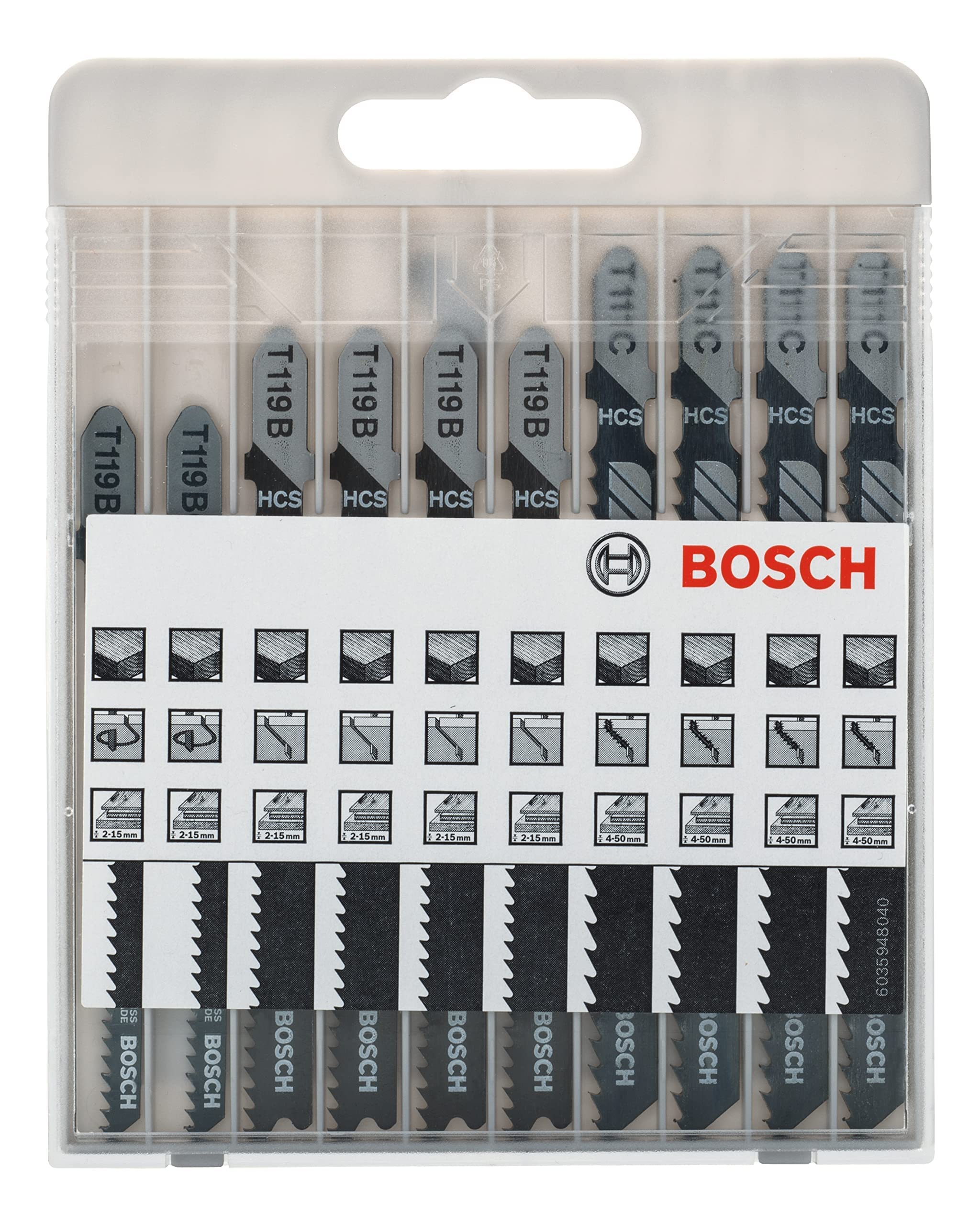 bosch-professional-stichs-geblatt-set-basic-for-wood-10-teilig-t-119-bo-t-119-b- image 2