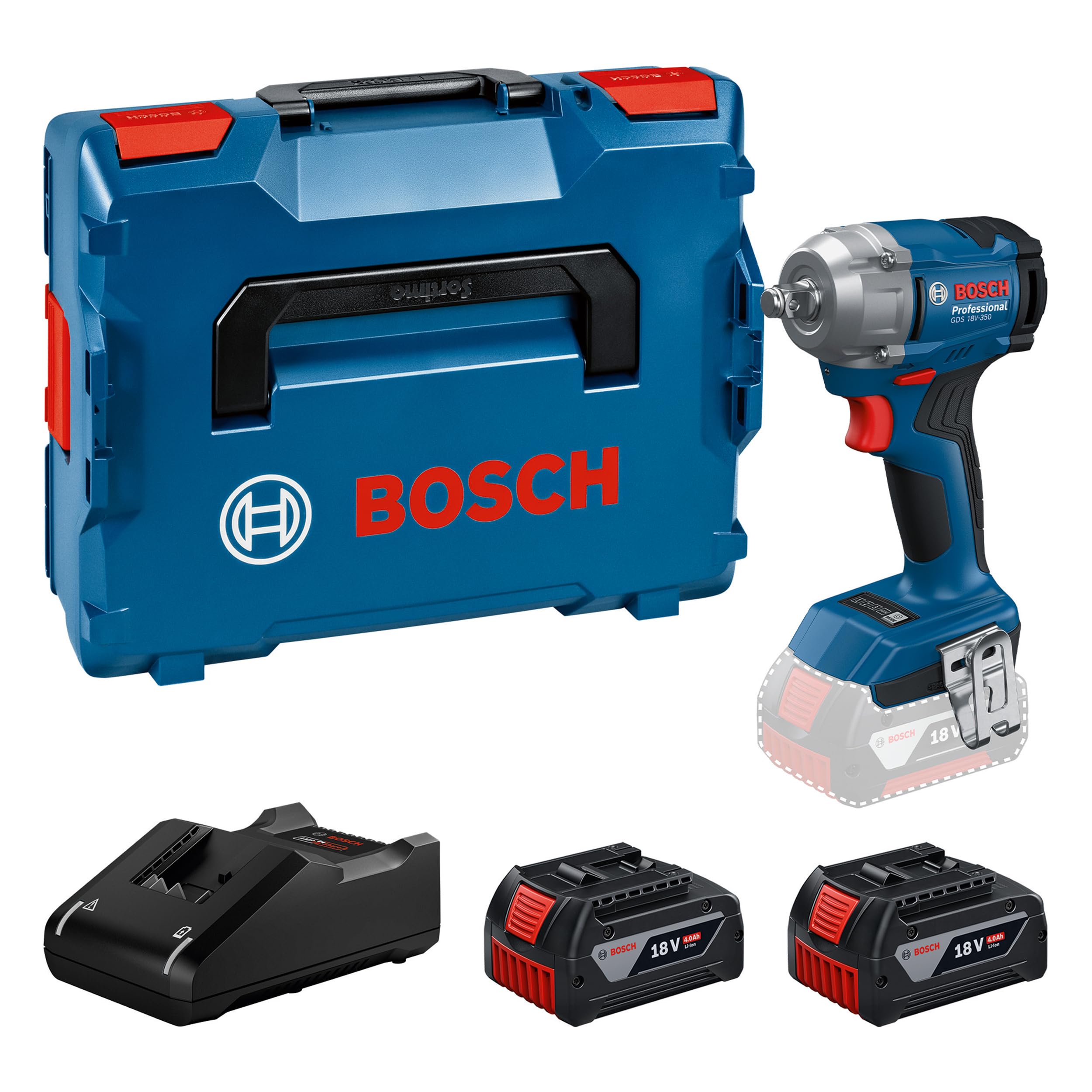 bosch-professional-18v-system-akku-drehschlagschrauber-gds-18v-350-set-2x-4-0-ah image 1