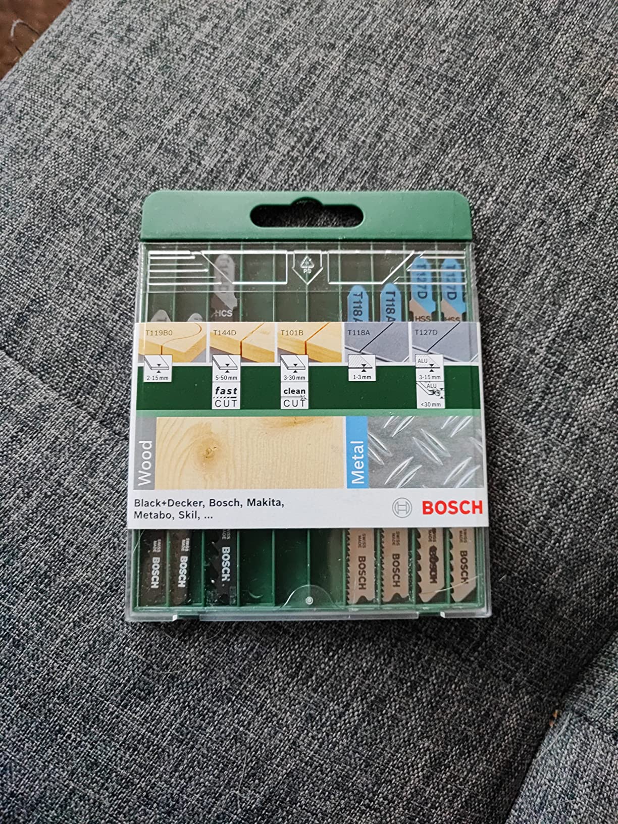 Ein Blatt verbogen sich beim ersten Einsatz