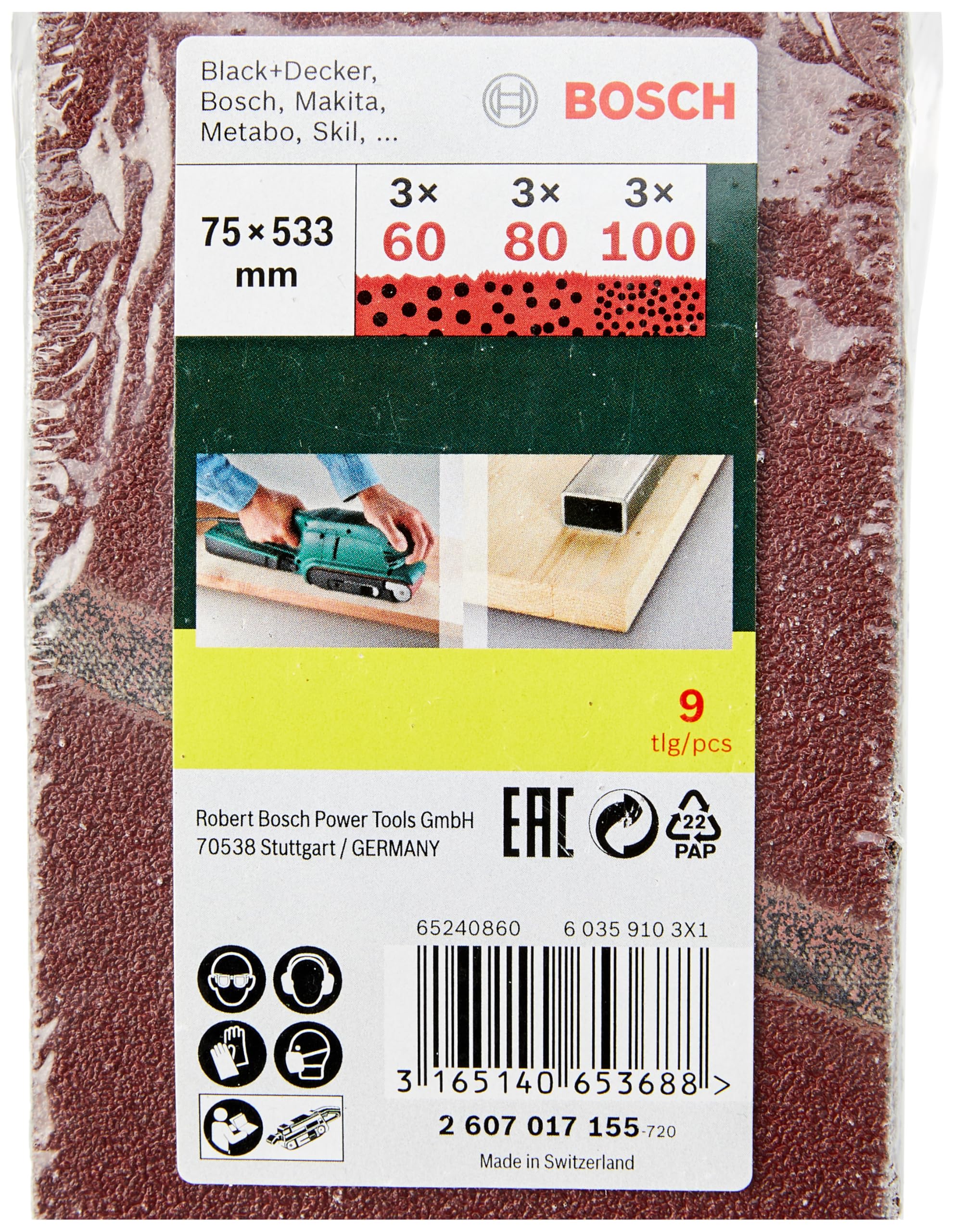 bosch-9-teiliges-schleifband-set-75-x-533-mm-k-rnung-60-80-100-zubeh-r-f-r-bands image 2