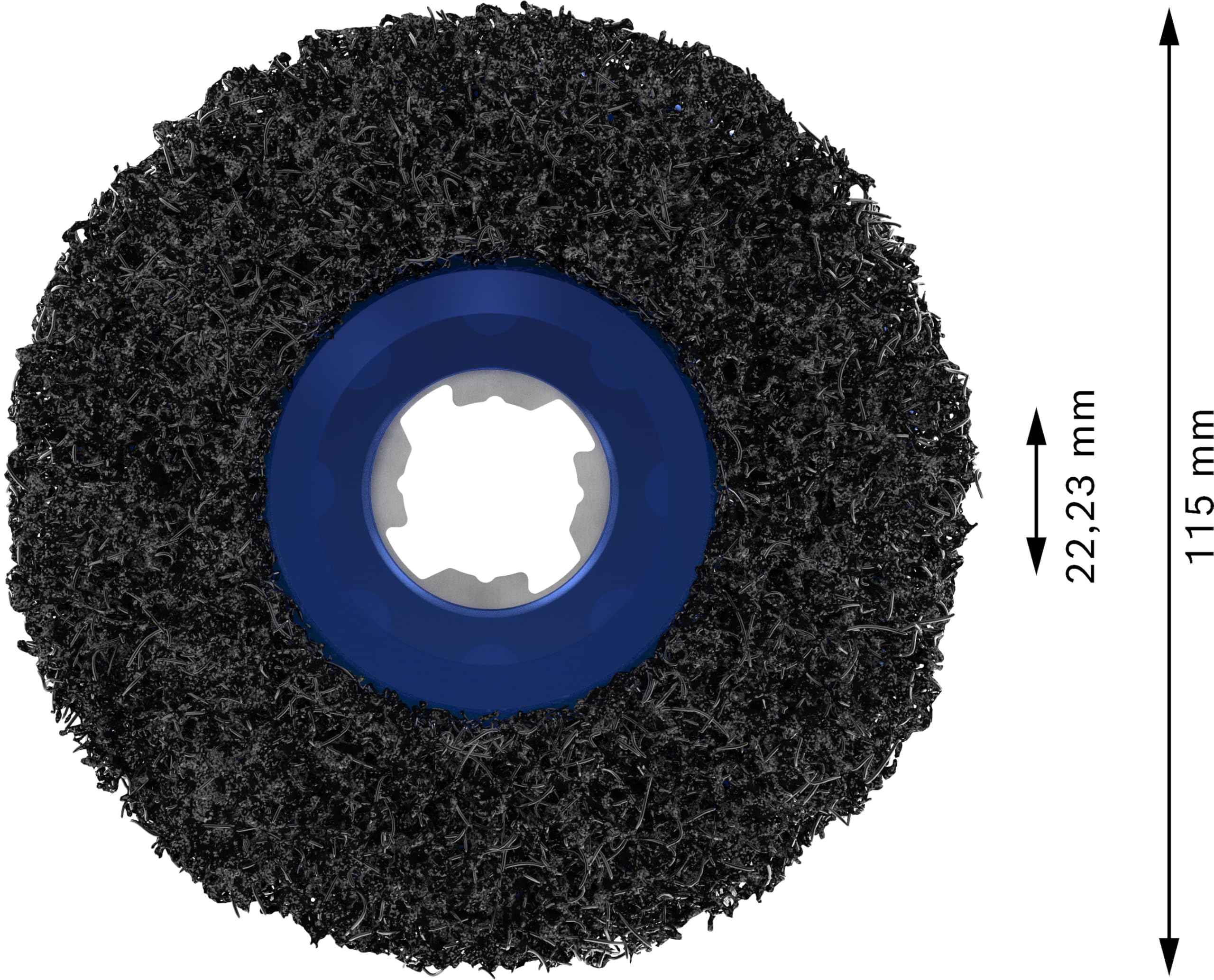 bosch-accessories-x-lock-reinigungsscheibe-n377-115-mm-f-r-metall-und-edelstahl- image 2