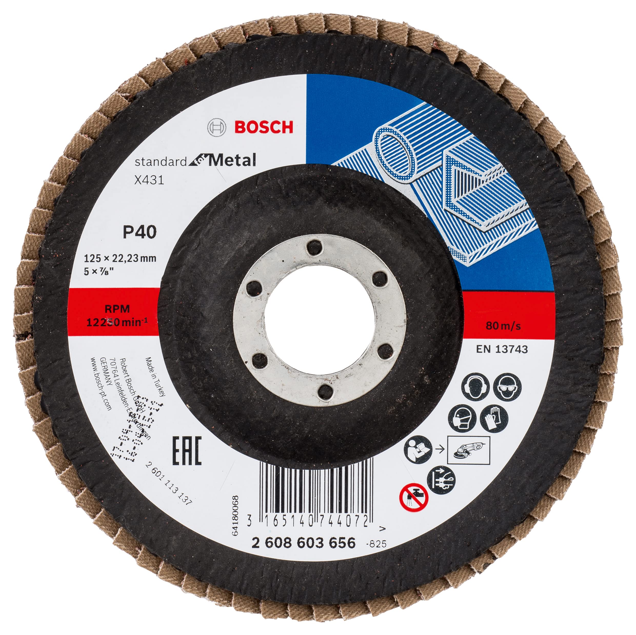 bosch-professional-f-cherschleifscheibe-x431-standard-for-metal-125-mm-k-rnung-1 image 7