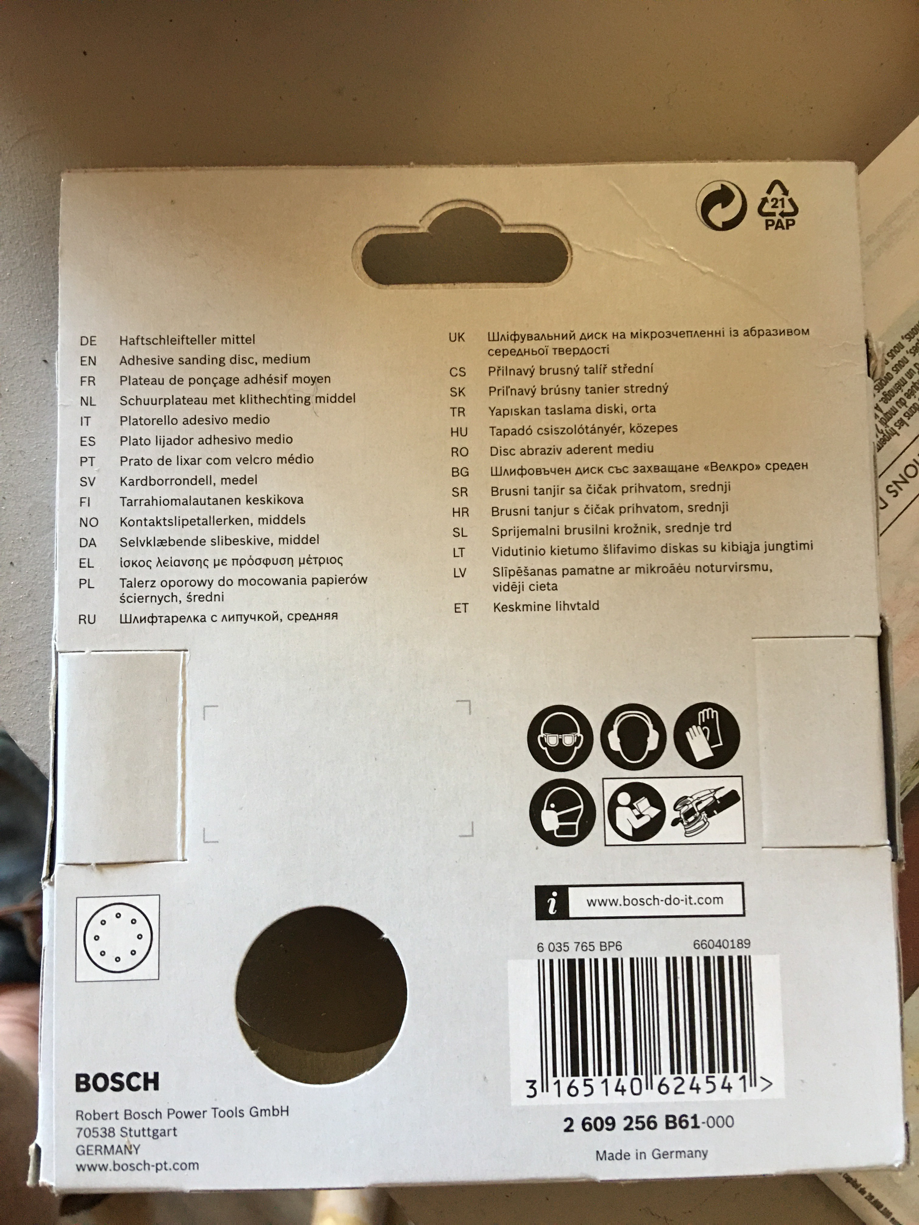 Etwas zu weich für Grobschliff